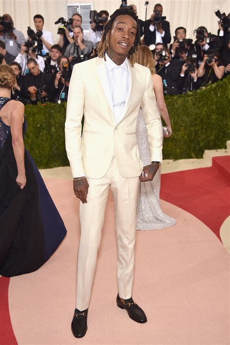 wiz khalifa in dior homme|The 11 Most Stylish Men at the 2016 Met Ball .